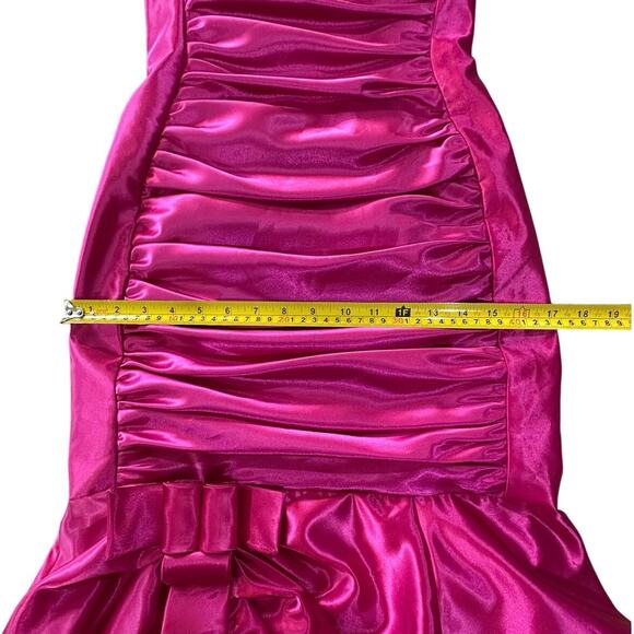 Gunne Sax Barbie Core Pink Satin
Evening Gown SZ 1 Jessica McClintock VTG Formal - Picture 15 of 16